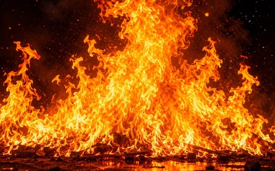 Cứu sống người đàn ông dùng xăng đốt vợ cũ rồi nhảy sông tự tử