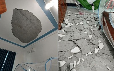 Bị mảng vữa trần nhà rơi trúng khi đang ngủ, bé 6 tháng tuổi tử vong thương tâm