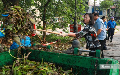 "Toàn dân chung tay bảo vệ môi trường, vì một Việt Nam xanh - sạch - đẹp"