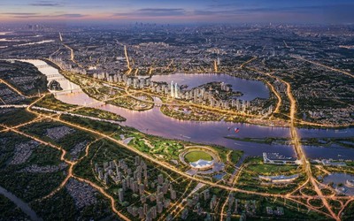 Quy hoạch ven sông Hồng tái định hình bản đồ giá trị bất động sản Hà Nội