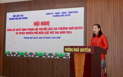 Hải Phòng: Đẩy mạnh thành lập Luật gia cơ sở, đưa pháp luật đến gần người dân