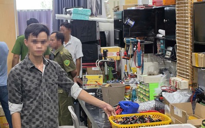 Phát hiện cơ sở sản xuất bộ kích điện, thu lợi hơn 722 triệu đồng