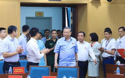 Tổng Bí thư, Chủ tịch nước Tô Lâm tiếp xúc cử tri 10 phường của Hà Nội