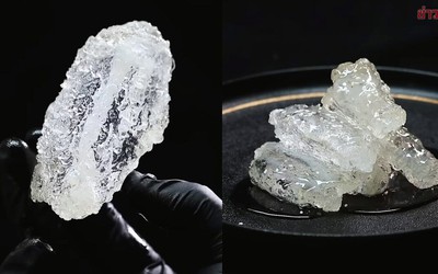 "Sốc" thị giác: Gà rán trong suốt lộ diện, nhìn như đồ trang trí nhưng lại ăn được