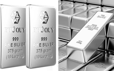 Giá bạc hôm nay (6/5): Bạc thế giới và trong nước tăng dựng đứng, lên hàng triệu đồng