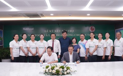 Nutifood tài trợ 9,3 tỷ đồng cho đội tuyển bóng chuyền nữ TP.HCM, tiếp sức hành trình trở lại đỉnh cao