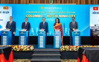 Vietnam Airlines mở đường bay thẳng đầu tiên giữa Việt Nam và Sri Lanka