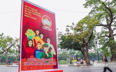Hà Nội trang hoàng chào mừng Đại hội MTTQ Việt Nam lần thứ XI