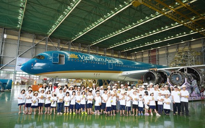 Vietnam Airlines cùng đối tác đưa 100 em nhỏ có hoàn cảnh đặc biệt tham gia "Chuyến đi mơ ước 2026"