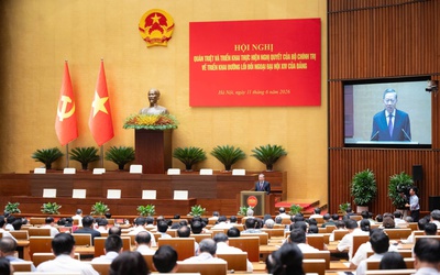 Phát triển đối ngoại tương xứng với tầm vóc, vị thế và bản sắc văn hóa của dân tộc