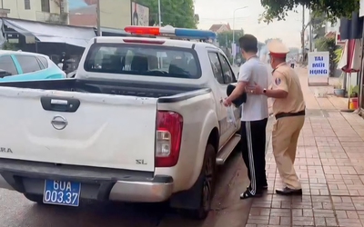 5km nghẹt thở đưa thí sinh kịp giờ thi tốt nghiệp của CSGT