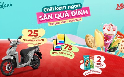 Săn Honda Vision và iPad cùng Celano & Merino hè 2026