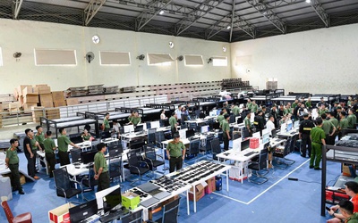 Triệt phá đường dây lừa đảo quy mô lớn chuẩn bị hoạt động ở Việt Nam