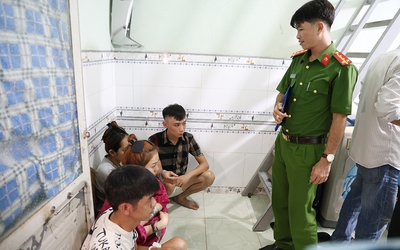 Kiểm tra phòng trọ, bắt quả tang nhóm nam nữ làm chuyện phạm pháp