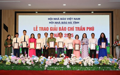 Phóng viên tạp chí Đời sống và Pháp luật đạt giải báo chí Trần Phú