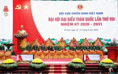 Khai mạc phiên thứ nhất Đại hội Hội Cựu chiến binh Việt Nam lần thứ VIII