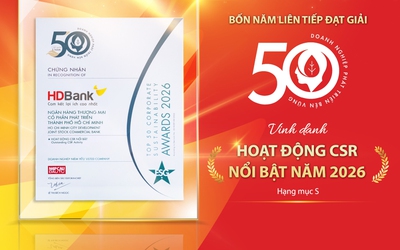 HDBank: Tăng trưởng ấn tượng song hành cùng trách nhiệm cộng đồng