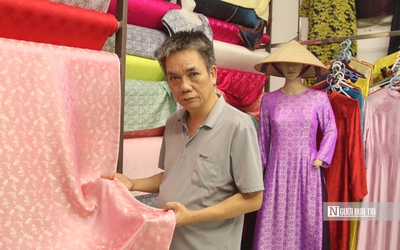 Người đứng sau những hoa văn tinh xảo của lụa Vạn Phúc