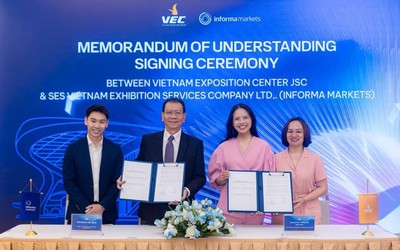 VEC hợp tác chiến lược với các đối tác hàng đầu, thúc đẩy chuỗi sự kiện triển lãm quốc tế tại Việt Nam