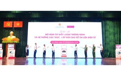 Ra mắt Trạm dịch vụ công số do Agribank tài trợ tại Đà Nẵng
