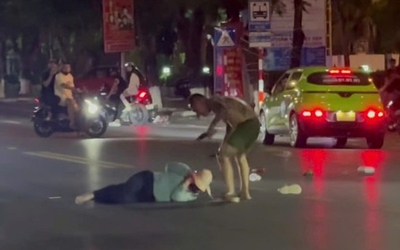 Khống chế đối tượng dùng dao chém công an và người đi đường ở Hải Phòng