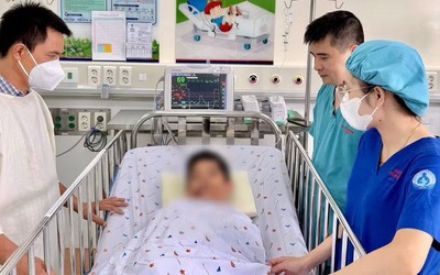 Bác sĩ 2 bệnh viện "chạy đua" suốt 10 giờ duy trì sự sống cho bé trai bị tai nạn giao thông