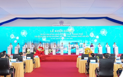 Hà Nội khởi công 5 tuyến đường sắt, 3 dự án nhà ở cho thuê trị giá 1,3 triệu tỷ đồng