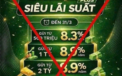 Cảnh giác thủ đoạn mời chào gửi tiết kiệm lãi suất cao để lừa đảo