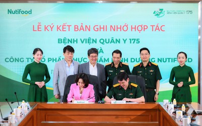 Nutifood và Bệnh viện Quân y 175 hợp tác xây dựng nền tảng nghiên cứu khoa học cho các giải pháp dinh dưỡng Việt