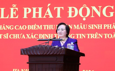 Phát động cao điểm thu nhận ADN, mở thêm cơ hội xác định danh tính liệt sĩ