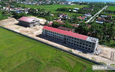 Dang dở sau nhiều tháng trễ hẹn, dự án trường học ở Huế “chạy đua” trước thềm năm học mới