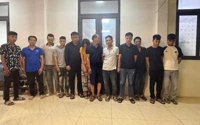 Đánh bạc qua mạng internet, 15 đối tượng bị khởi tố