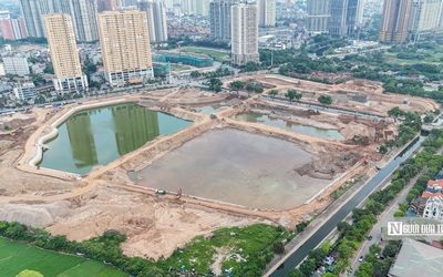 Tiến độ các hồ chống ngập ở Hà Nội trước mùa mưa