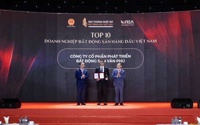 Văn Phú được vinh danh Top 10 Doanh nghiệp bất động sản hàng đầu Việt Nam