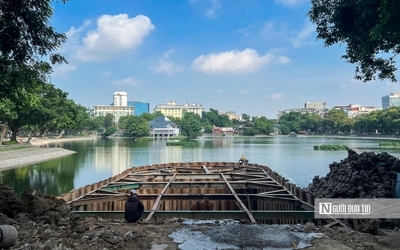 Cận cảnh các công viên ở Hà Nội đang được tu sửa, nâng cấp