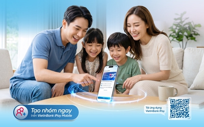Gắn kết gia đình, mở khóa đặc quyền cùng V-Family của VietinBank