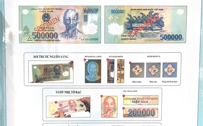 Cảnh báo xuất hiện tiền giả mệnh giá 100.000 đồng và 200.000 đồng