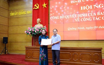 Phó Chủ tịch UBND tỉnh Quảng Ninh giữ chức Trưởng Ban Tuyên giáo và Dân vận Tỉnh uỷ