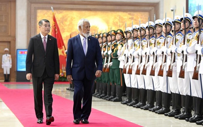Thủ tướng Lê Minh Hưng chủ trì lễ đón chính thức Thủ tướng Timor-Leste