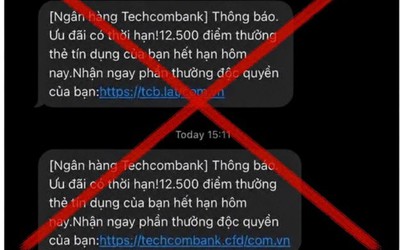 Cảnh báo thủ đoạn giả mạo ngân hàng để chiếm đoạt thông tin thẻ tín dụng