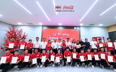 Nhà máy Coca-Cola tổ chức thực tập và tư vấn nghề nghiệp cho sinh viên Tây Ninh