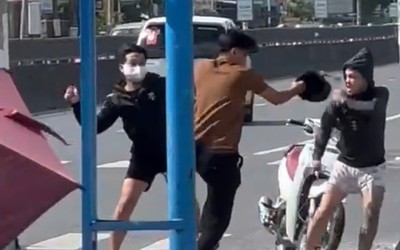 Truy tìm nhóm thanh niên tấn công người khác trên Quốc lộ 1