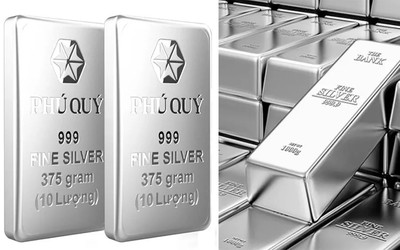 Giá bạc hôm nay (13/7): Nối dài đà giảm, bạc trong nước và thế giới tụt dốc không phanh
