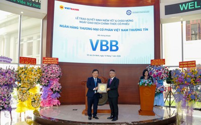 Cổ phiếu Vietbank chính thức niêm yết trên HOSE
