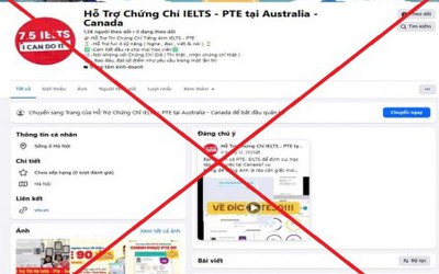 Cảnh giác thủ đoạn lừa đảo dưới hình thức thi hộ chứng chỉ IELTS, PTE