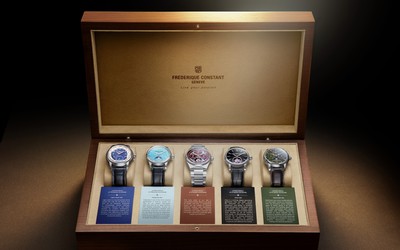 Frederique Constant mang bộ sưu tập giới hạn The Elements trị giá gần 3 tỷ đồng đến Việt Nam