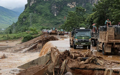 Nước lũ rút, Lai Châu ngổn ngang sau trận thiên tai dữ dội