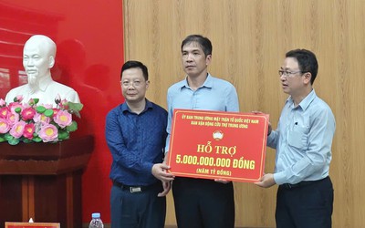 Ủy ban Trung ương MTTQ Việt Nam phân bổ 5 tỷ đồng hỗ trợ Lai Châu khắc phục hậu quả thiên tai