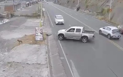 Ô tô bán tải lao vào cửa hàng rửa xe rồi cán trúng người phụ nữ