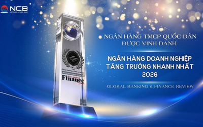 NCB được quốc tế vinh danh, khẳng định vị thế mới ở phân khúc khách hàng doanh nghiệp